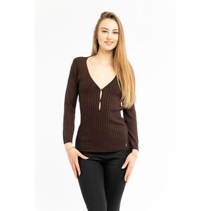 Patrizia Pepe Bicolor Cotton Women's Sweatshirt